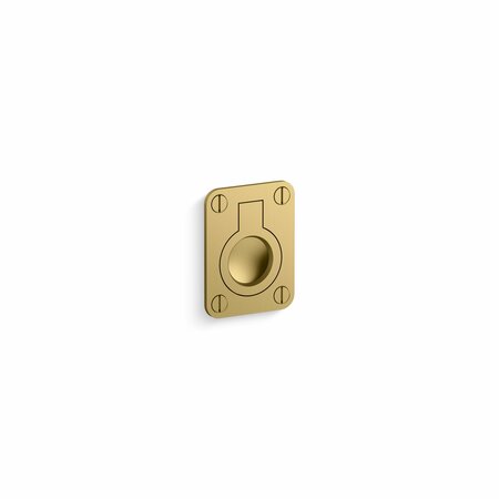 KOHLER Cabinet Knob in Vibrant Brushed Moderne Brass 29980-2MB